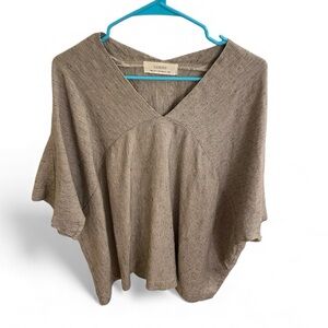 100% WASHED LINEN TOP FROM SPAIN~LOESS- TIMELESS & SUSTAINABLE LINEN ONE SIZE